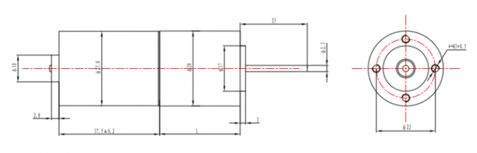 Μηχανή εκτυπωτών BLDC 100RPM 90RPM Inkjet αβούρτσιστη 0