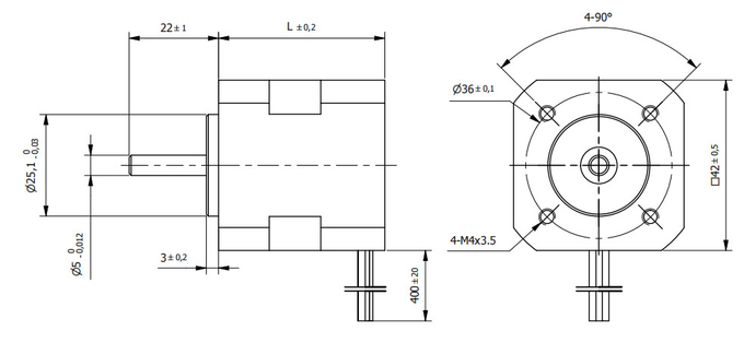 Υψηλή αυτοκίνητη ηλεκτρική BLDC μηχανή 6000rpm W4241 ροπής 0